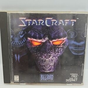 StarCraft Blizzard PC CD-ROM Version 1.0 Windows 95 NT 1998 Strategy Game